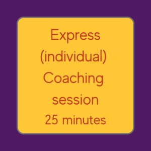 Express individual coaching session
