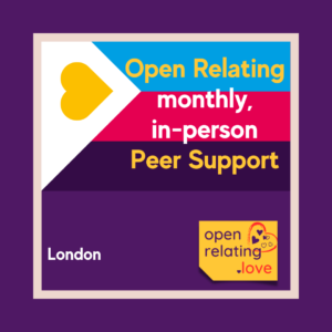 Monthly Open Relating Peer Support - London