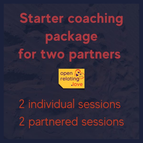 Starter coaching package for partners (2 people)